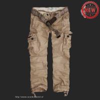 heren abercrombie fitch lang cargo broek pocket band licht-khaki Winkel Arnhem ooqcx110